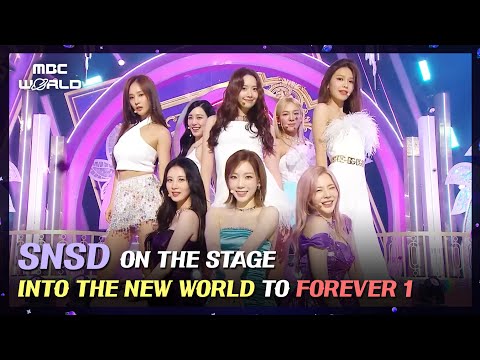 Girls Generation On The Stage Into The New World To Forever 1Kpop On The Stage Snsd