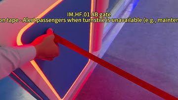 ironmanturnstiles 🚪💡 ✨ IM.HF.01 AB Gate – Smart