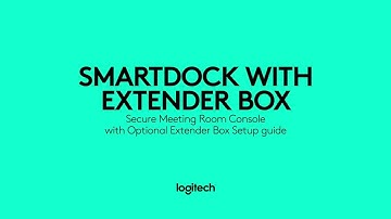 How to Setup Logitech SmartDock Meeting Room Console with the Extender Box