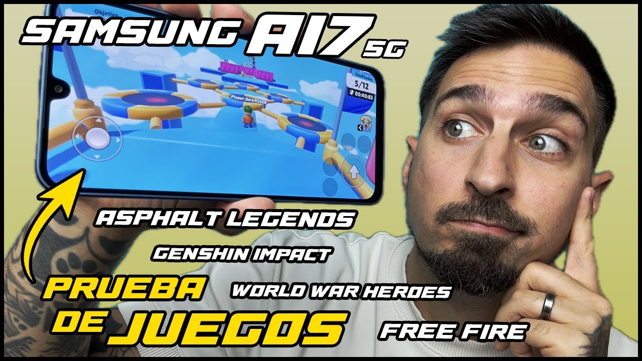 Samsung Galaxy A17 5G - ¿Está preparado para jugar? PRUEBA DE JUEGOS✅