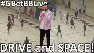 #GBetBBLive: MASTER the 5-Out Drive and Space Offense! (Part I)