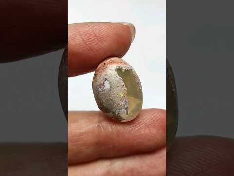 Матричний опал Мексика - кабошон для створення прикрас природний  12,6 ct, видео 1