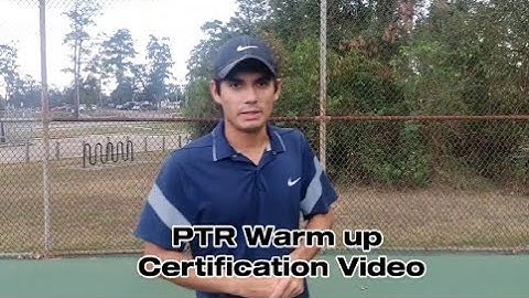 PTR Certification Warm up video