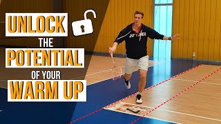 The perfect Badminton Warm Up: How to get Warm AND Better every session!