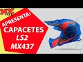 Capacetes LS2 MX 437 Fast Evo