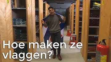 Hoe worden vlaggen gemaakt? | Het Klokhuis