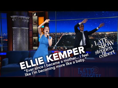 VIDEO: Ellie Kemper Performs A Ballad Inspired By Her Baby's Toy