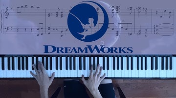 DreamWorks Intro (Piano Cover) + Sheet Music