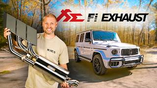 Mercedes G63 AMG Exhaust OVERHAUL (Fi-Exhaust Install & Driving Sounds)