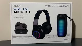 UNBOXING VIVITAR WIRELESS AUIDO KIT Vivitar Wireless Audio Kit