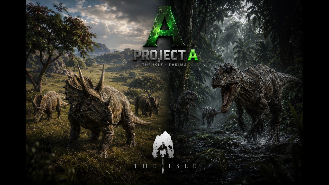 ProjectA The Isle (Evrima) - Live Stream - Dibble Gameplay - YouTube