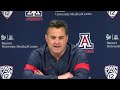 Arizona Basketball Press Conference - Coach Miller