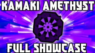 MAX KAMAKI-AMETHYST BLOODLINE FULL SHOWCASE! | Shindo Life