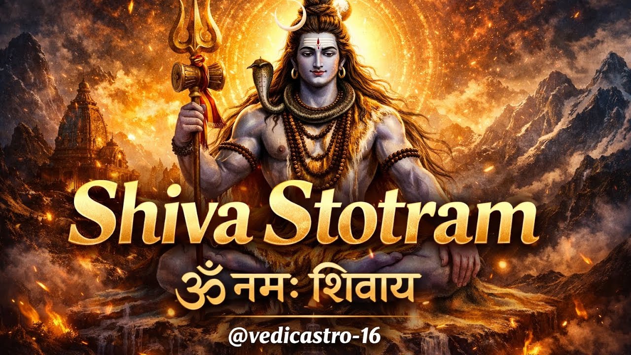 Shiva Stotram | ॐ नमः शिवाय | 108 mantra jap |#bhakti #music #mahadev #shiv #mahadevstatus #ram 