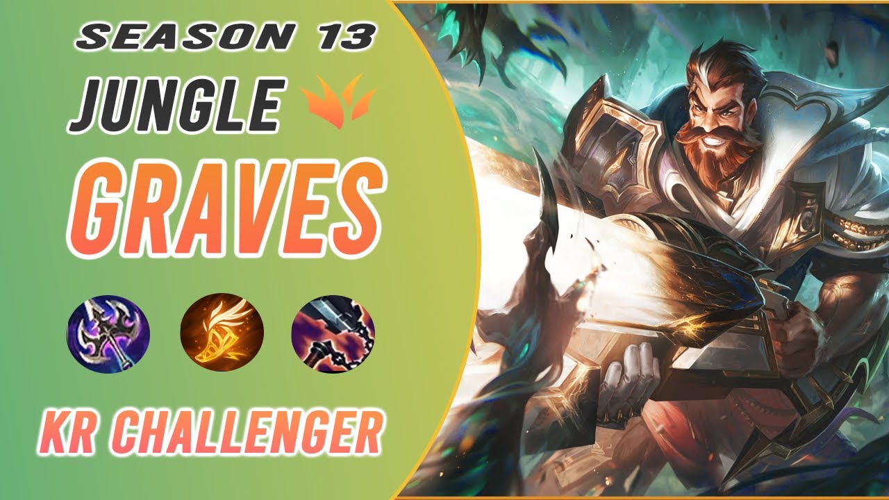 A PERFECT Jungler In Season 13 Using Graves! Challenger Jungle Gameplay Build & Guide