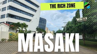 Where the Rich Hide in Dar es Salaam, inside the wealthy neighborhood of Masaki