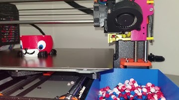 Real time filament color change, with Retractable Purge Mechanism, MultiColor 3D printing a Chibimal