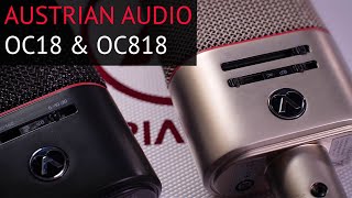 Austrian Audio OC818 & OC18  Extremely versatile premium Condensers