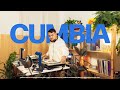 Cumbia rebajada vinyl studio session with pax