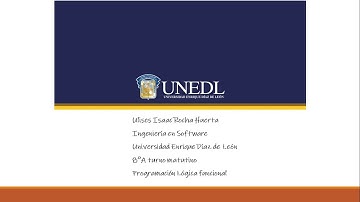 proyecto final Programación lógica y funcional