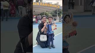 Raghav's Sports Day Memories🥳#ytshorts#cutebaby#gold #school#viral#kids#happy#joy #race#sports#yt