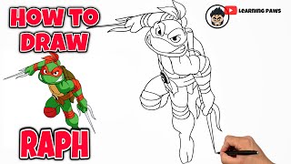 How To Draw Raph | TMNT 1987 #drawing #art #tmnt #tmntraph