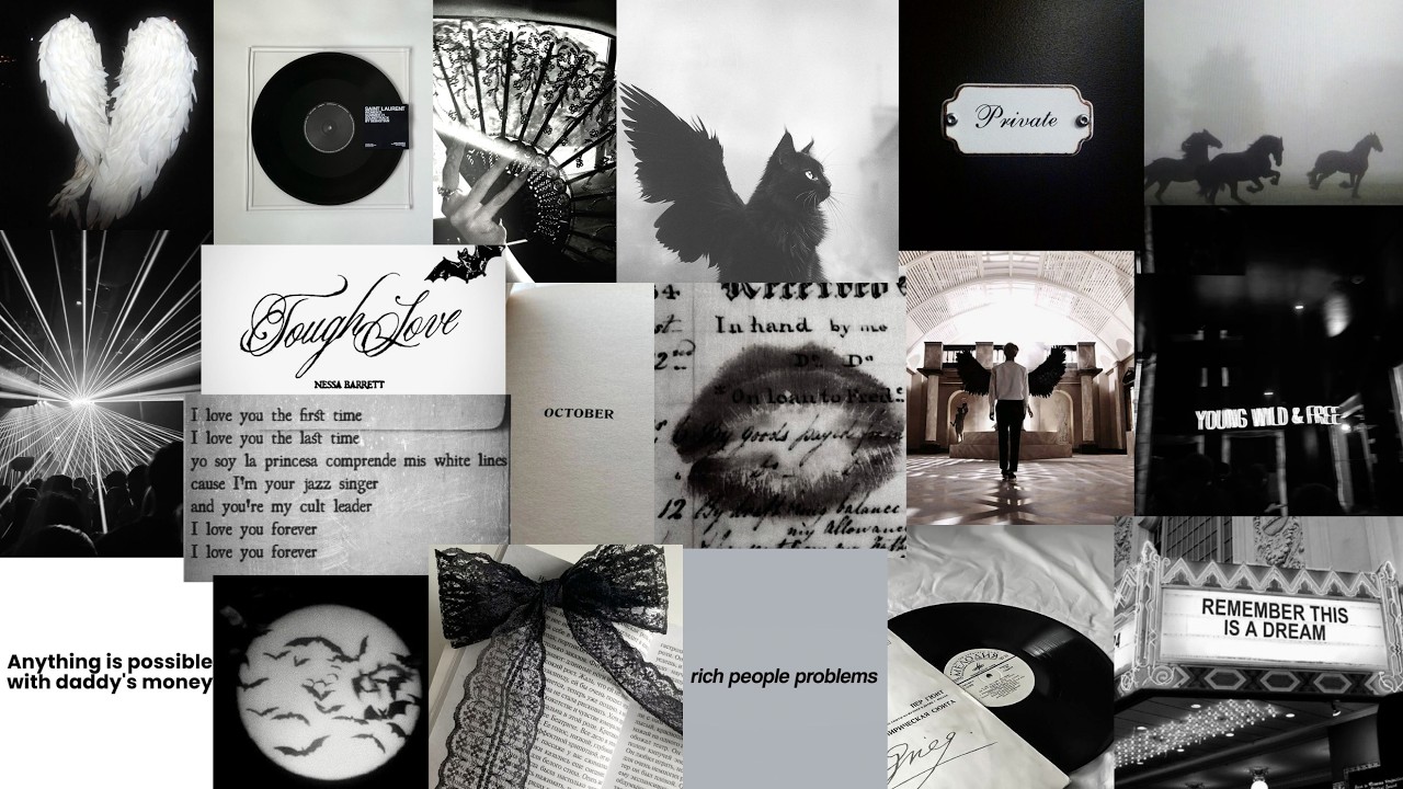 How to Make Aesthetic Collage Wallpapers | Desktop Customization
