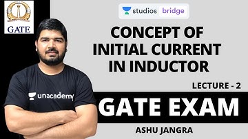 L2: Concept of Initial Current in Inductor | Most Important topic for GATE 2020 | Ashu Jangra