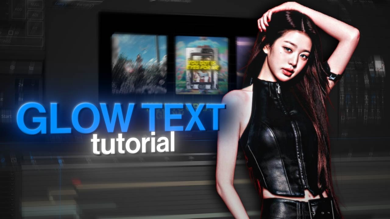 Glow Text Tutorial || After Effects - YouTube