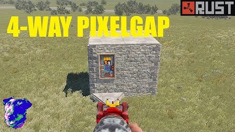 Ultimate 2x2 with a 4-WAY PIXEL GAP - Rust 2022 Base Design