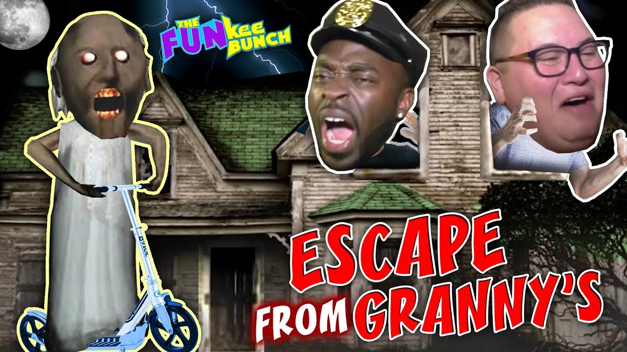 ESCAPE FROM GRANNY 2!! (GRANNY HORROR GAME in REAL LIFE) SECRET ROOM ...