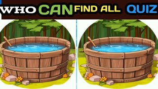 😎[Find the difference] WHO CAN FIND ALL! QUIZ 🙂 [Spot the difference😎]#EPI159