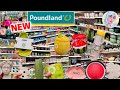 New finds in poundland  saleshop with me  home decor kitchen summer  more  shopping haul