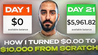 I Tried Turning $0.00 To $10,000.00 From Scratch - Make Money Online Challenge screenshot 4