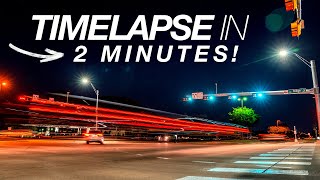 EASY TIMELAPSE TUTORIAL in 2 MINUTES! screenshot 5