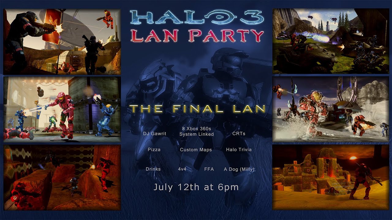 The Final Halo 3 LAN Party