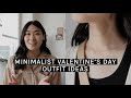 Minimalist Valentine&#39;s Day Outfit Ideas | feat. Ana Luisa