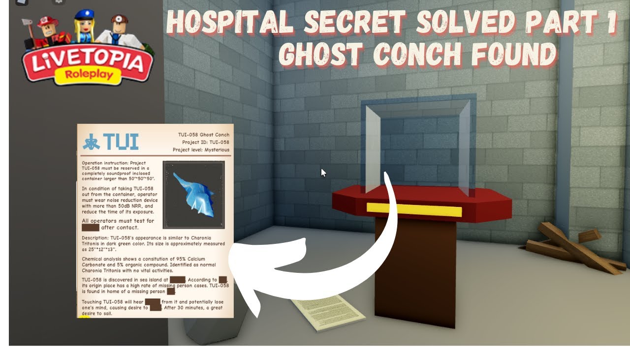 O MISTÉRIOSO LABORATÓRIO SECRETO DO HOSPITAL DE LIVETOPIA! - ROBLOX 