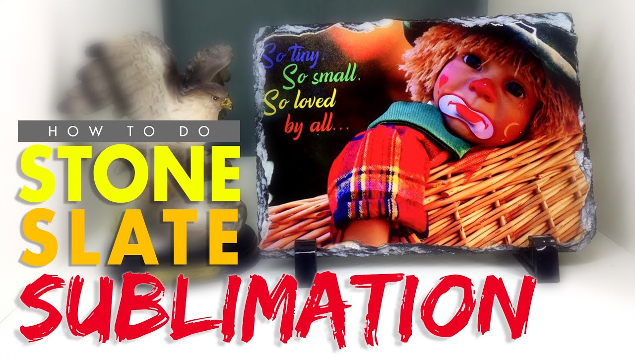 How to make a sublimation photo slate 