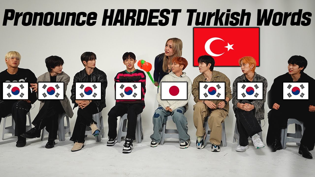 KPOP IDOLs Try To Pronounce HARDEST TURKISH words for the first time l FT DKB