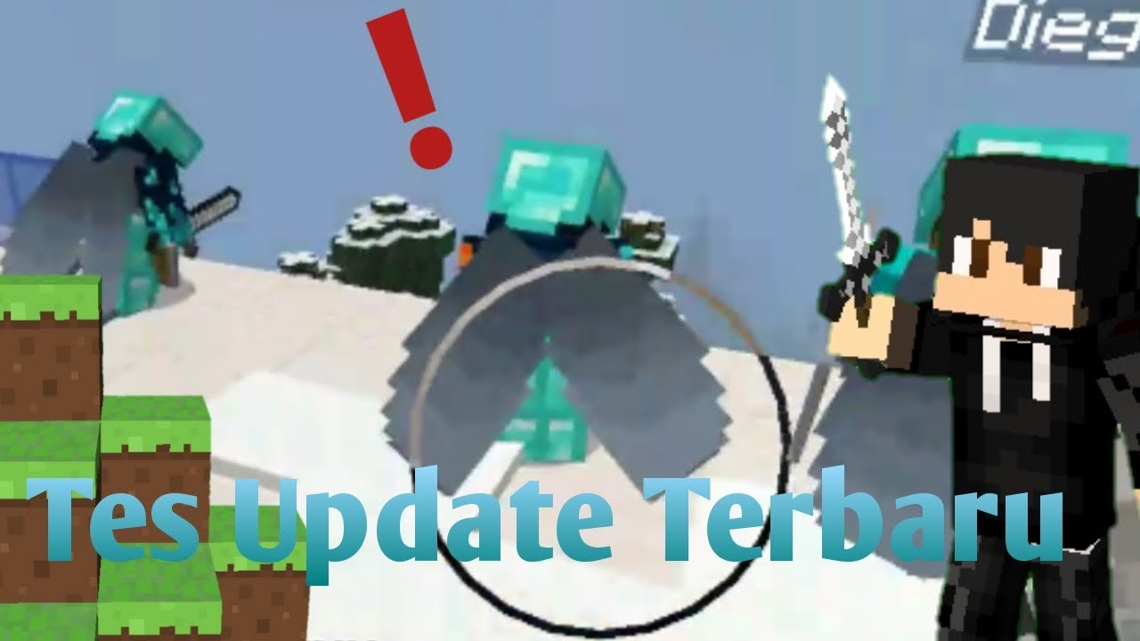 Tes update terbaru Minecraft PE YouTube