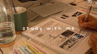 Study With Me 4Hrs With Breaks 50 10 Pomodoro No Music 