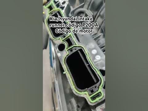 Código de motor P200A Kia/hyundai intake runner fallo de motor. - YouTube