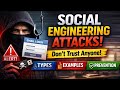Social Engineering Attacks Explained | Types, Real Examples & Prevention (Beginner Guide 2026)