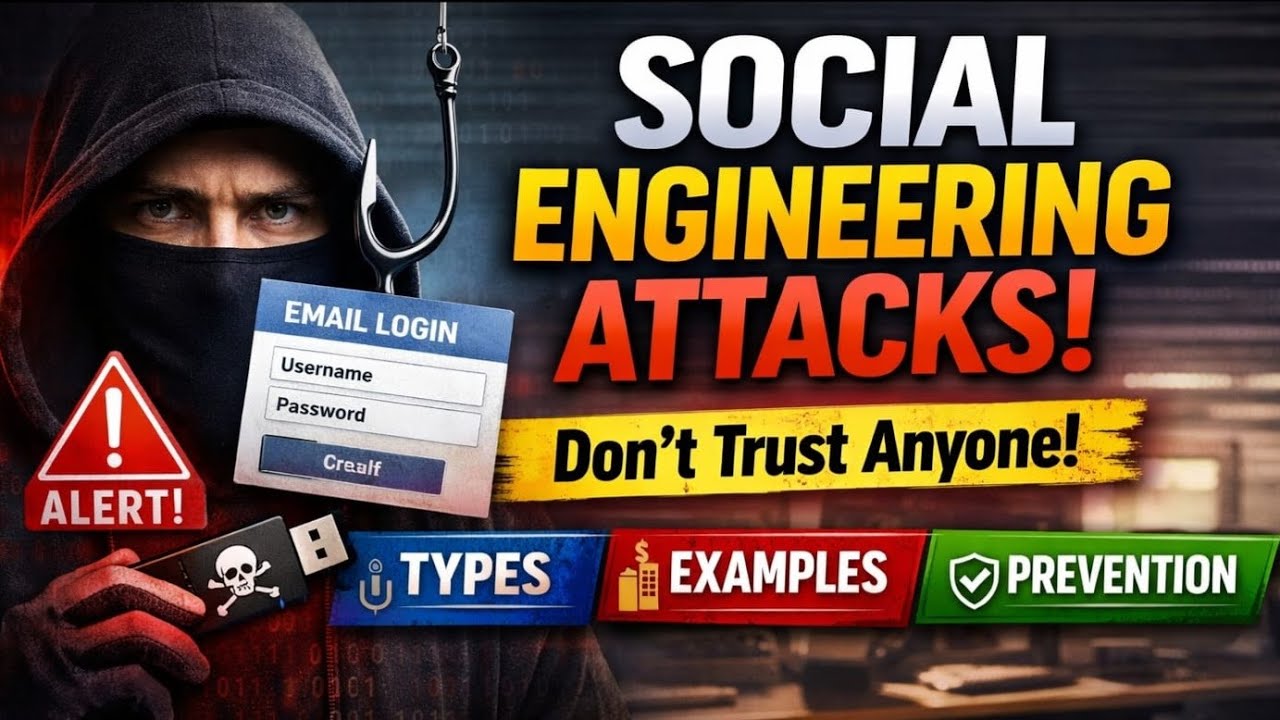 Social Engineering Attacks Explained | Types, Real Examples ...
