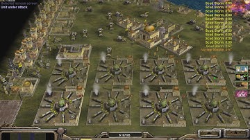 GLA Boss - Command & Conquer Generals Zero Hour - 1 vs 7 HARD Gameplay