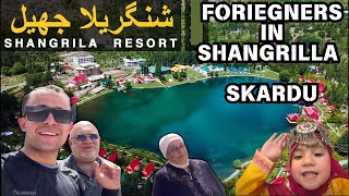 Shangrilla Resort Skardu - Foriegners In Shangrilla Hotel Skardu Explore Baltistan | Adventure Guy