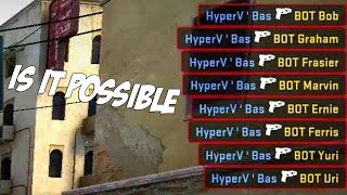 CS:GO Can you get an ace with one grenade/zues/knife