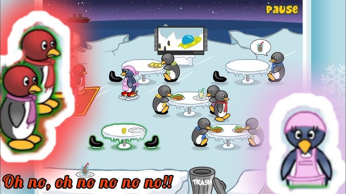 Penguin Diner (Day 20) Jogo do Restaurante dos Pinguins 