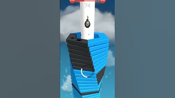 Stack ball 3D game 2025 #minecraft #youtubeshorts #stackball #shortsvideo #gaming #trending #shorts